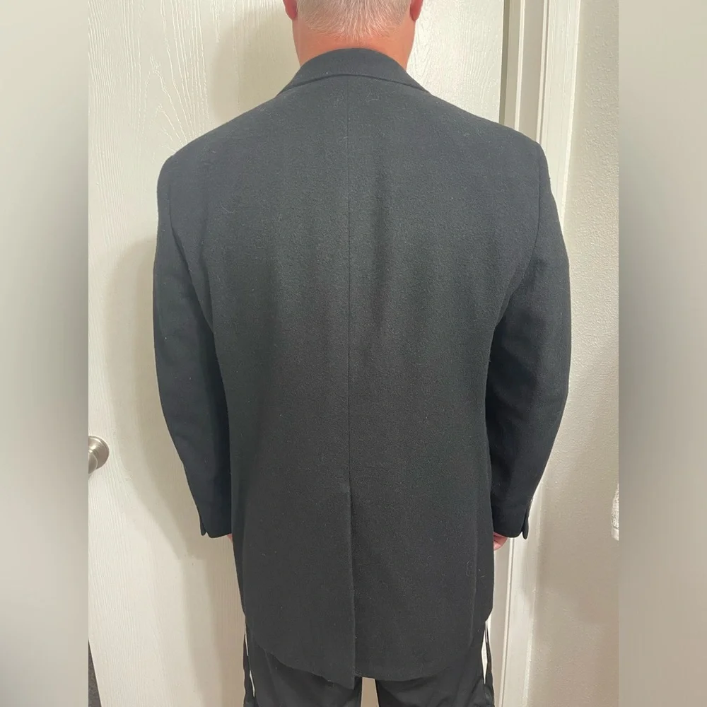 Barrister expressly for Walkers 100% cashmere black men’s blazer - Picture 9 of 15